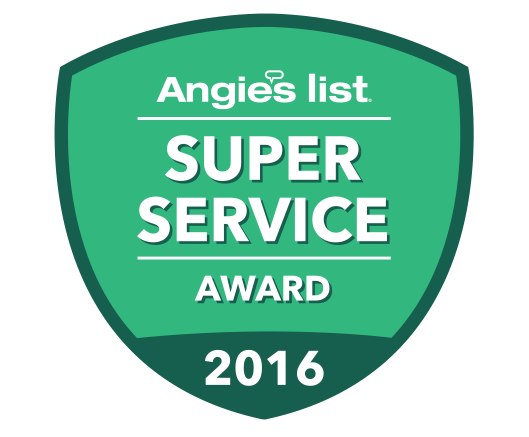 Angie's List Super Service Award Winner 2016